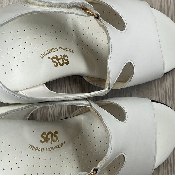 NWOT Vintage Women's SAS Suntimer Leather Shoes Size 8S - Picture 12 of 15